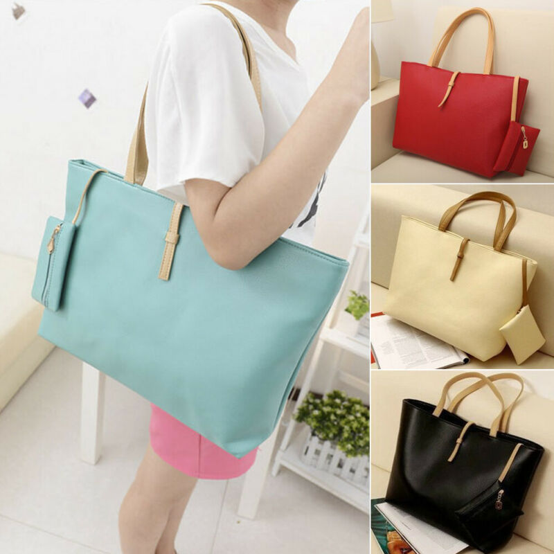 Women Handbag Leather Satchel Shoulder Bag Tote Ladies Messenger Crossbody Purse 2020 New Fashion streetwear handbags - Trendylk