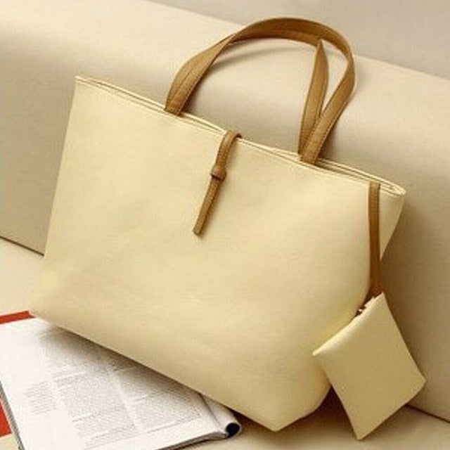 Women Handbag Leather Satchel Shoulder Bag Tote Ladies Messenger Crossbody Purse 2020 New Fashion streetwear handbags - Trendylk