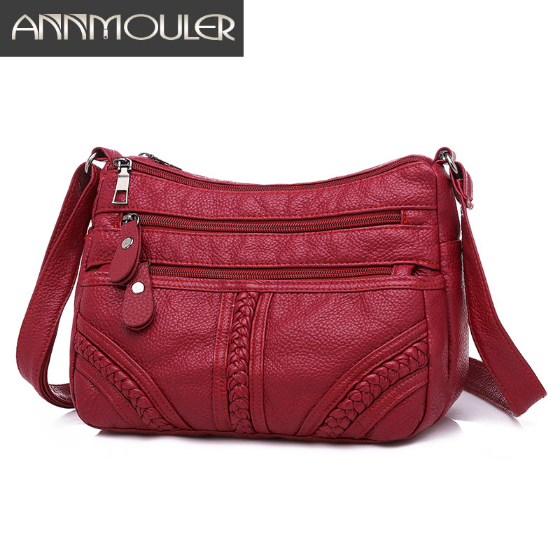 2020 soft leather ladies shoulder bag/cross body bag online - Trendylk