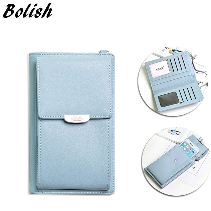 Multifunctional Female Wallet Phone Case All-match Portable Small Change Package Purse - Trendylk