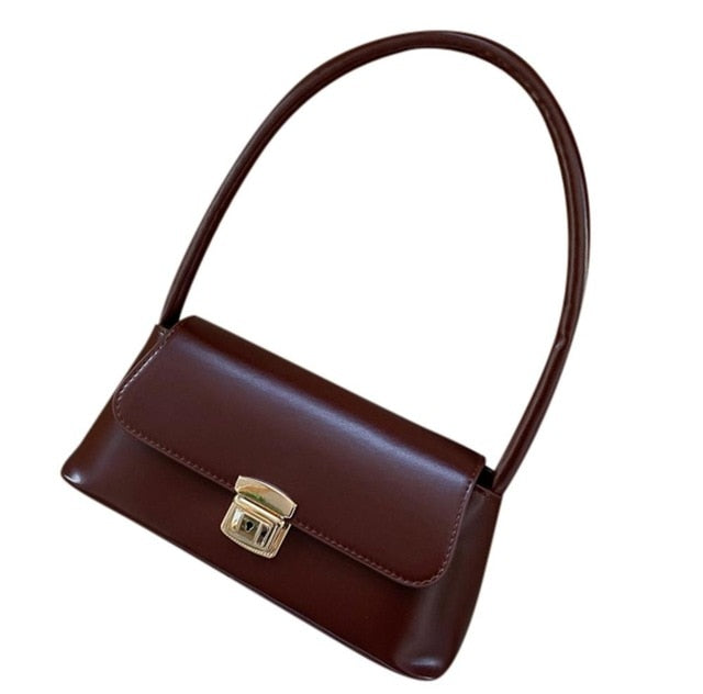 Women Shoulder Bag Pu Leather Solid Messenger Bag Ladies Casual Zipper Shoulder Bag Female Travel Handbag Sac Main Femme 2020 - Trendylk