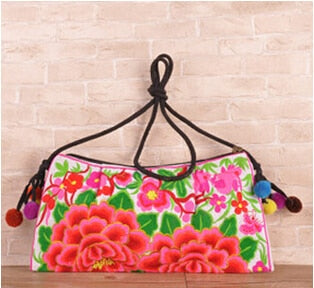 2020 Ethnic embroidered shoulder bag online for stylish ladies (handmade bags) - Trendylk