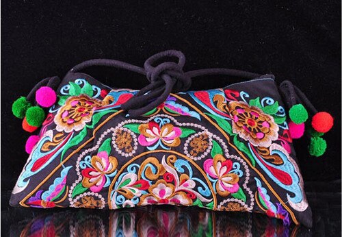 2020 Ethnic embroidered shoulder bag online for stylish ladies (handmade bags) - Trendylk