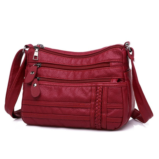 2020 soft leather ladies shoulder bag/cross body bag online - Trendylk