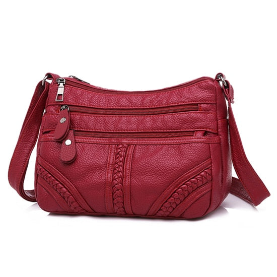 2020 soft leather ladies shoulder bag/cross body bag online - Trendylk