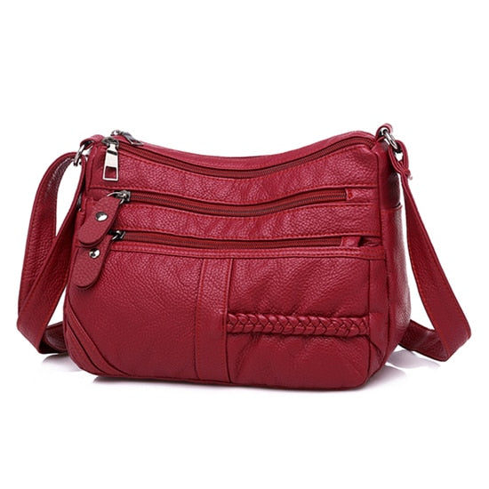 2020 soft leather ladies shoulder bag/cross body bag online - Trendylk