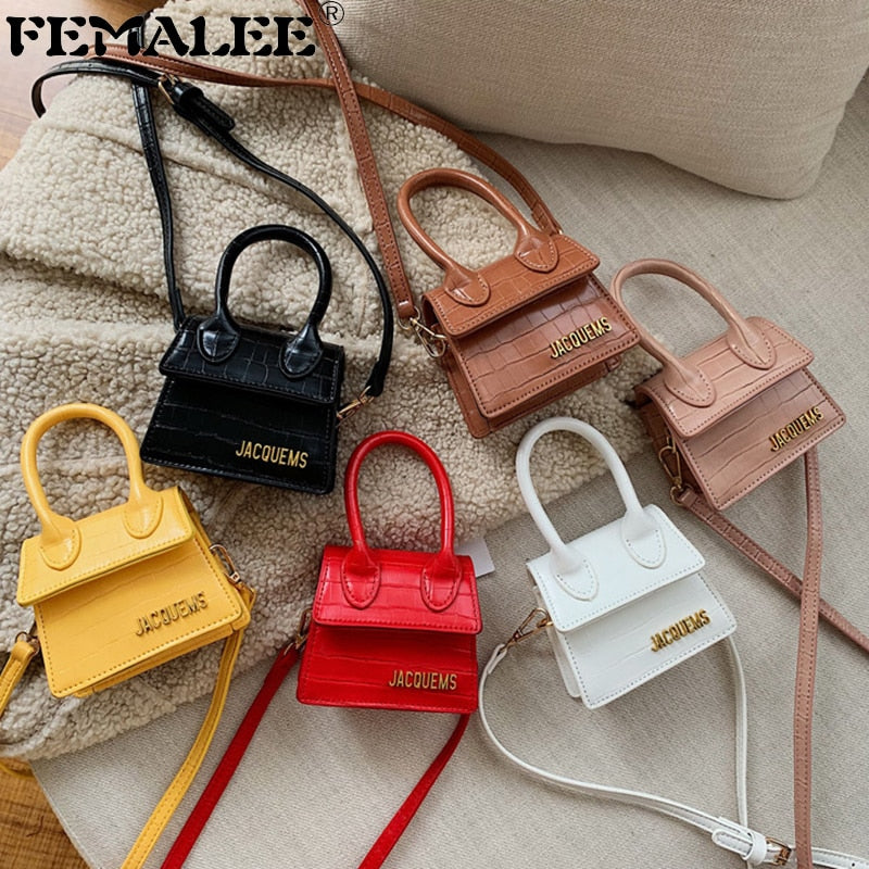 Luxury Handle Mini J Bags Brand Purses Handbags 2019 Women Designer Small Shoulder Crossbody Bags Female Crocodile Pattern Totes - Trendylk