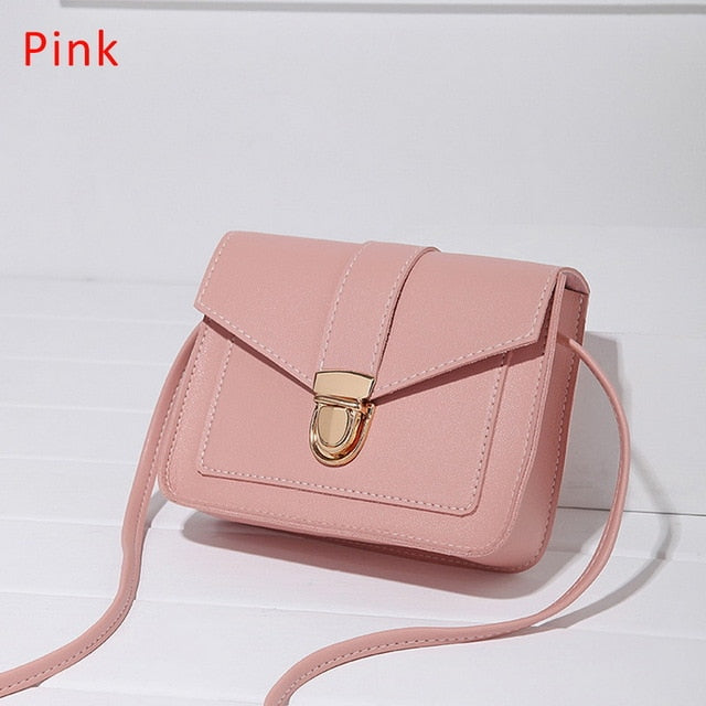 Women Fashion PU Leather Shoulder Small Flap Crossbody Handbags Top Handle Messenger Bags High Quality Luxury Ladies Hand Bag - Trendylk