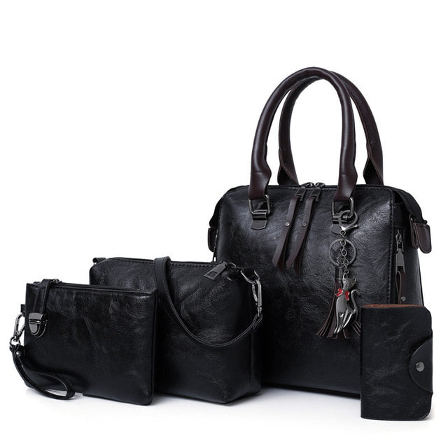 ETONTECK 2020 4pcs high quality handbag set - Trendylk