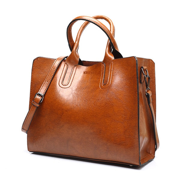 2020 High quality leather ladies handbag online - Trendylk