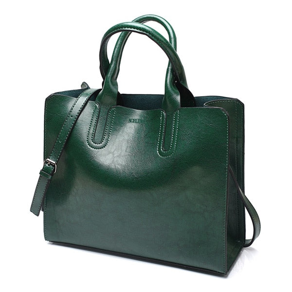 2020 High quality leather ladies handbag online - Trendylk