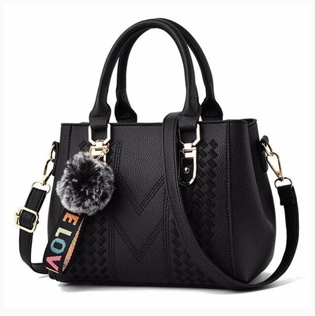 2020 Embroidery leather ladies handbag/ shoulder bag online - Trendylk
