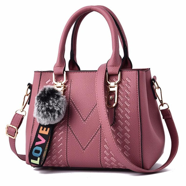 2020 Embroidery leather ladies handbag/ shoulder bag online - Trendylk