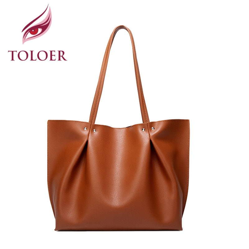 TOLOER 2020 Women HandBag Designers Luxury Handbags Lady Shoulder Bags Female Top-handle Bags Fashion Brand Handbags Sac a Main - Trendylk