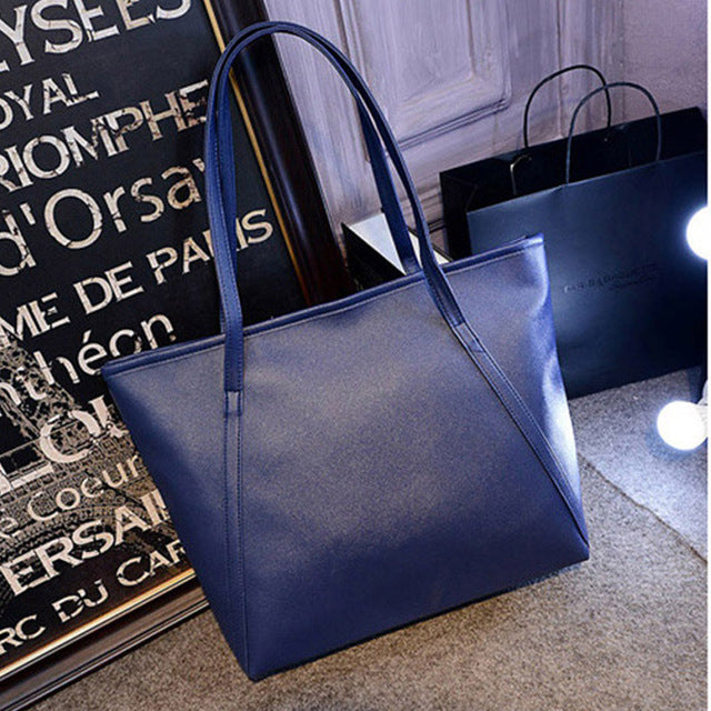 TOLOER Luxury Women Bags Designer Large Capacity Tote Bag Ladies Soft PU Leather Vintage Shoulder Bags Mother Shopping Handbag - Trendylk