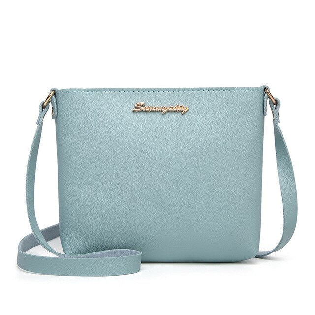 Ladies Shoulder Bag 2020 PU Leather Summer New Messenger Bag Small Fresh Small Square Bag - Trendylk